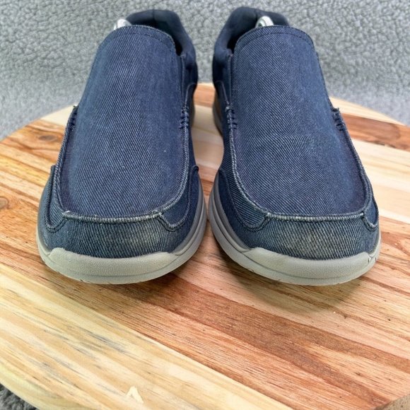 Men\'s Skechers Creston Moseco Slip On Navy Blue Shoes Sz 11.5 main image 9